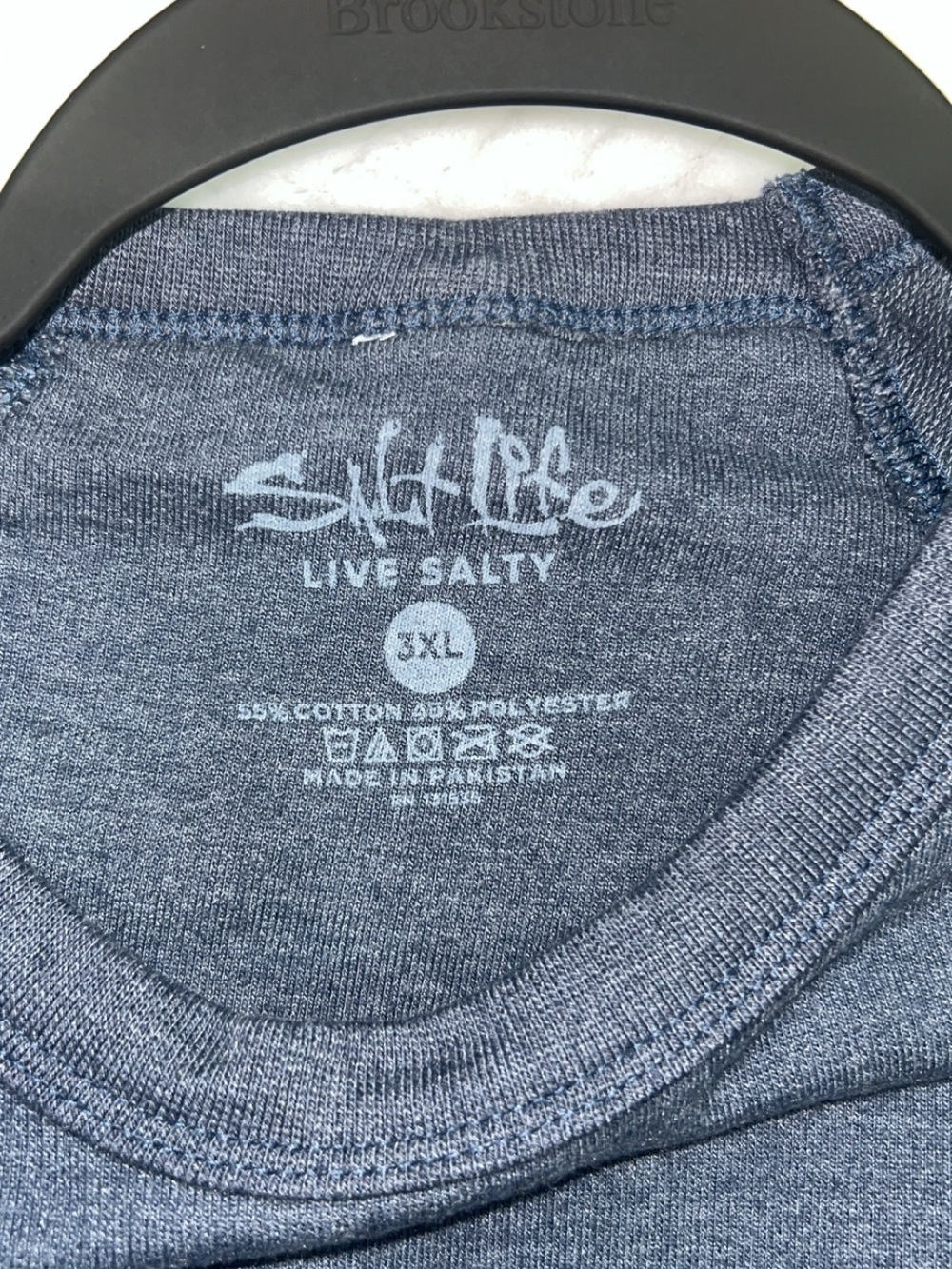 Salt Life Indigo Blue Pullover Sweatshirt - Picture 4 of 4